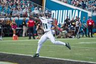 Jaxon Smith-Njigba scores touchdown against Jacksonville - Source: Imagn